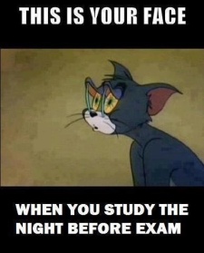 Study all night