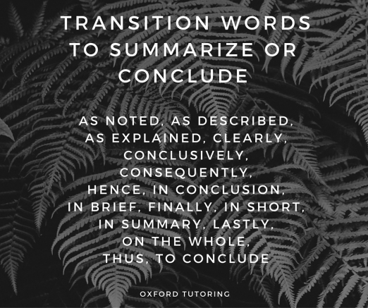 Transition Words (2)